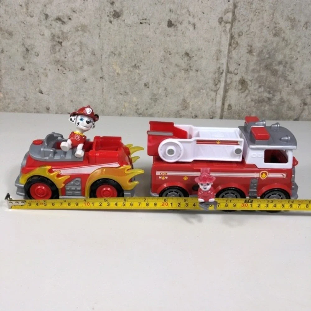 Paw Patrol Marshall‎ Fire Truck Lot Ultimate & Vehicle 2 Figure 2018 Spin Master